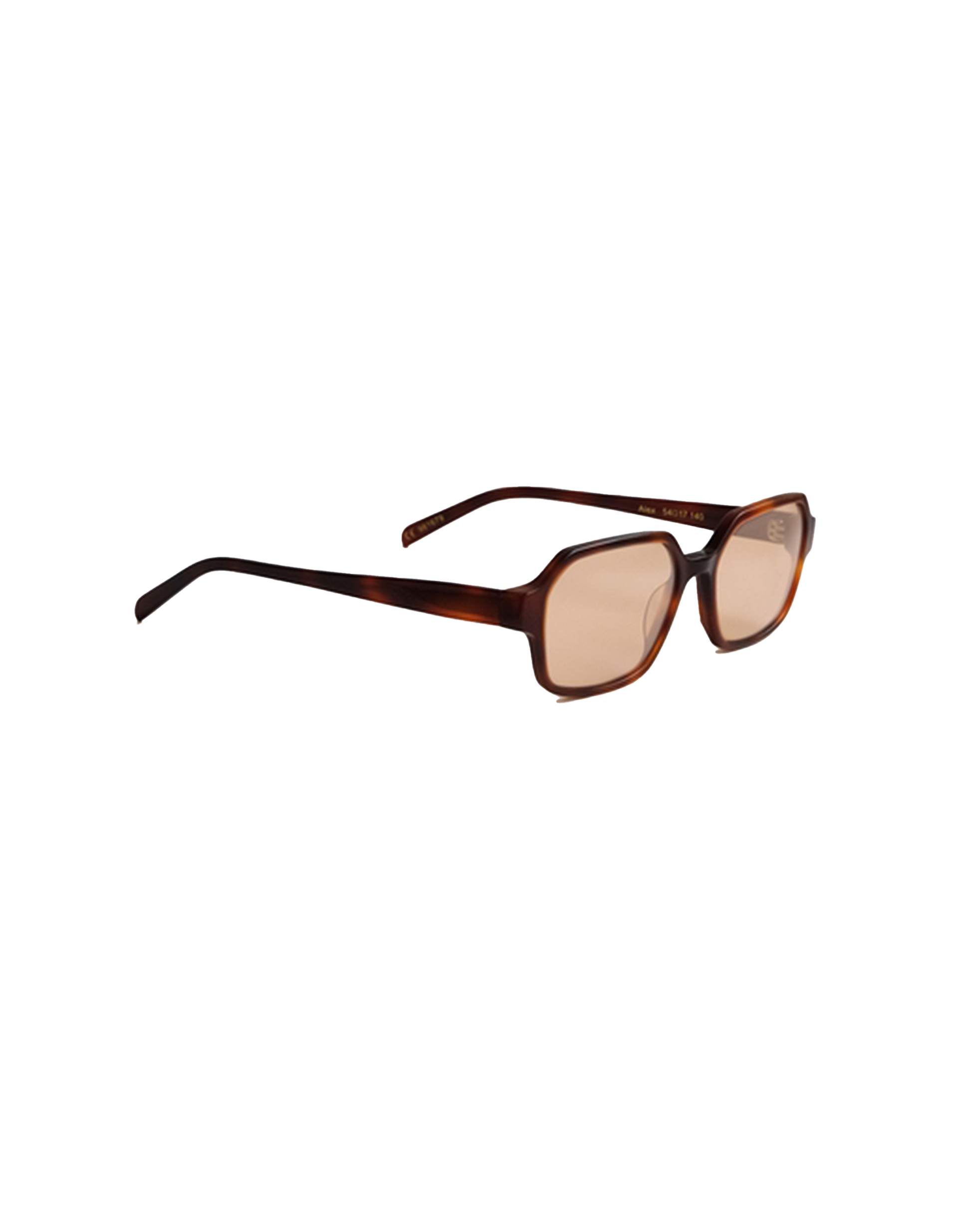 Corlin Alex Sonnenbrille in Tortoise Cinnamon, Ansicht Seite
