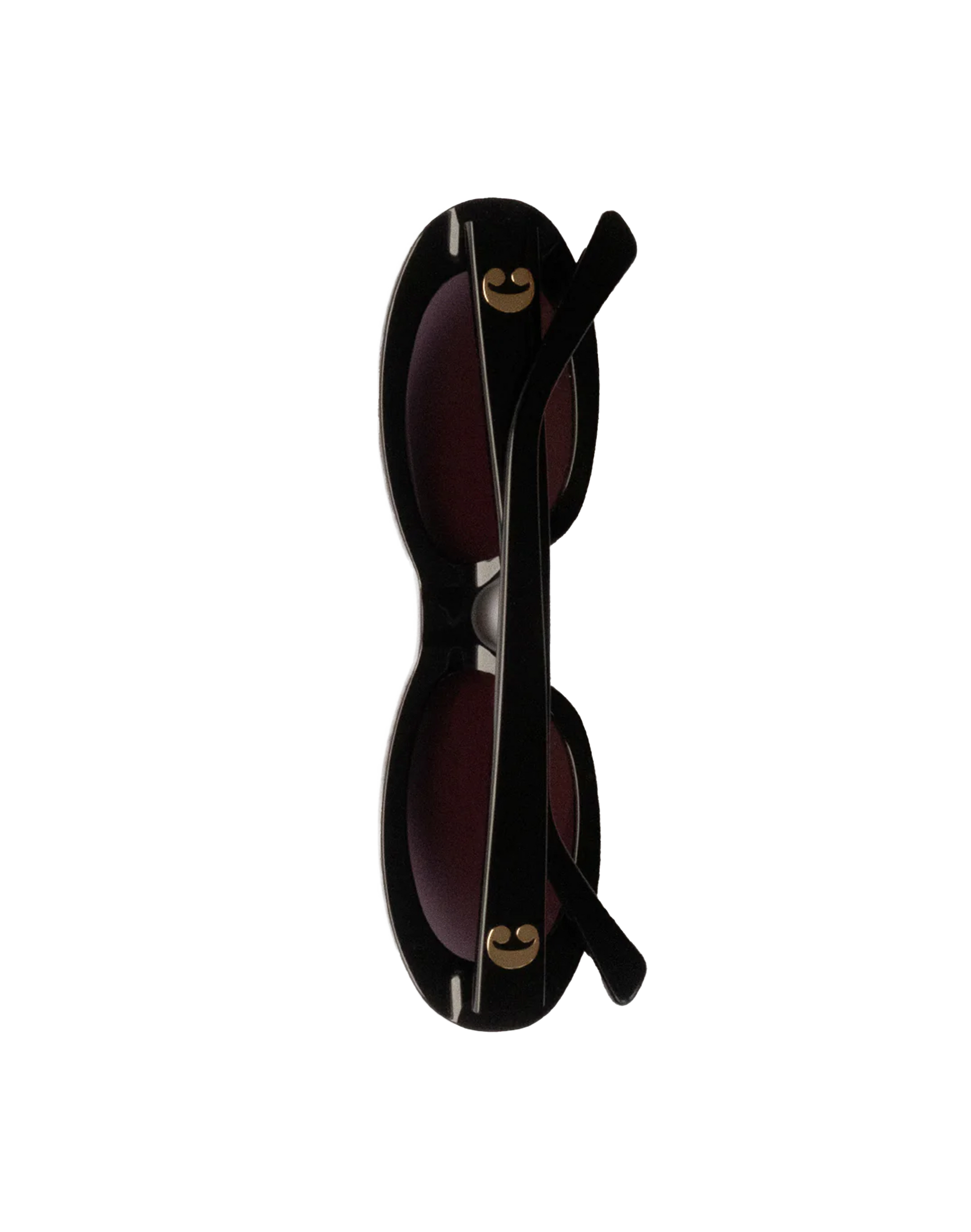 Corlin Louis Sonnenbrille in Tortoise Braun, Ansicht Oben