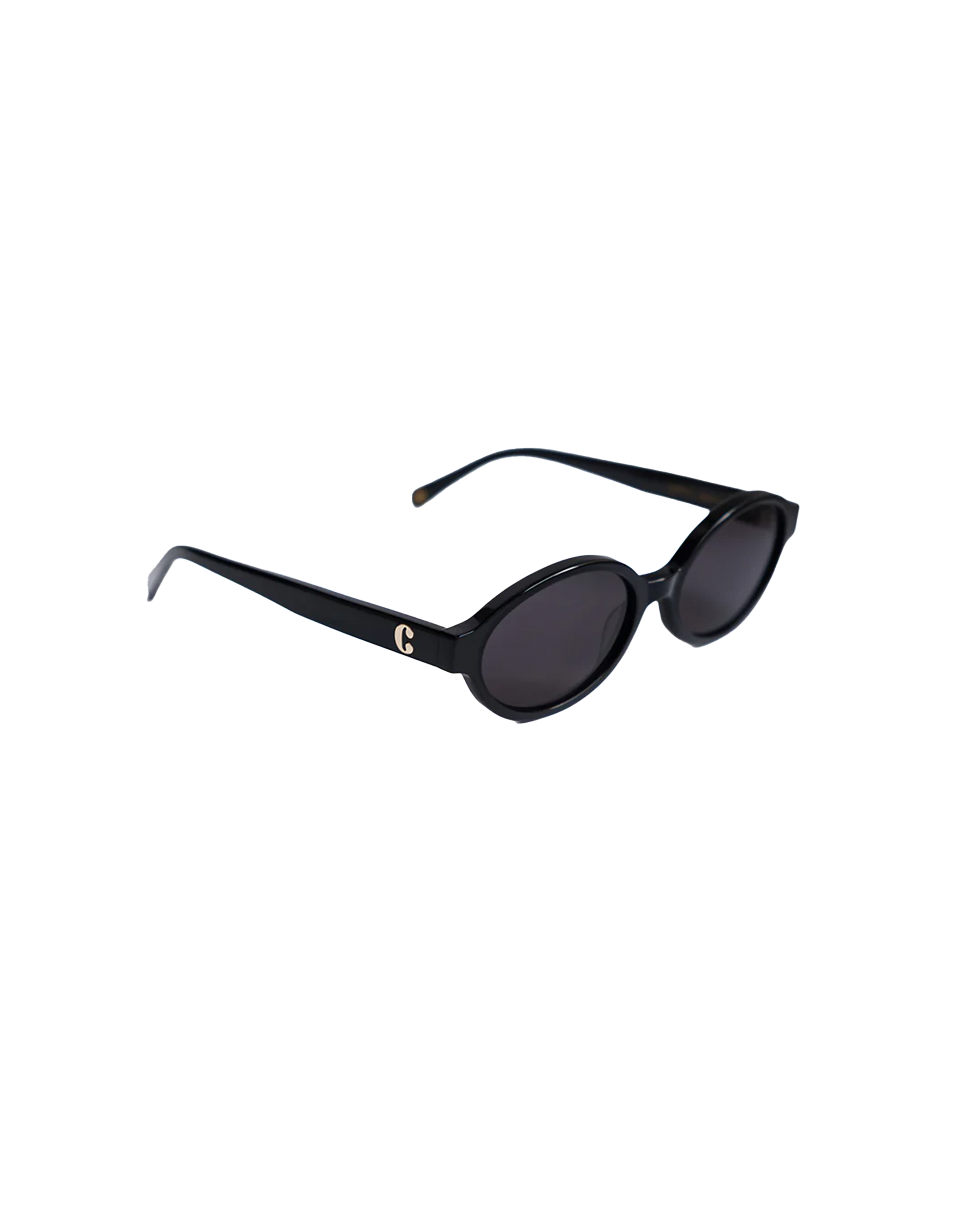 Corlin Selma Sonnenbrille in Schwarz, Ansicht Seite