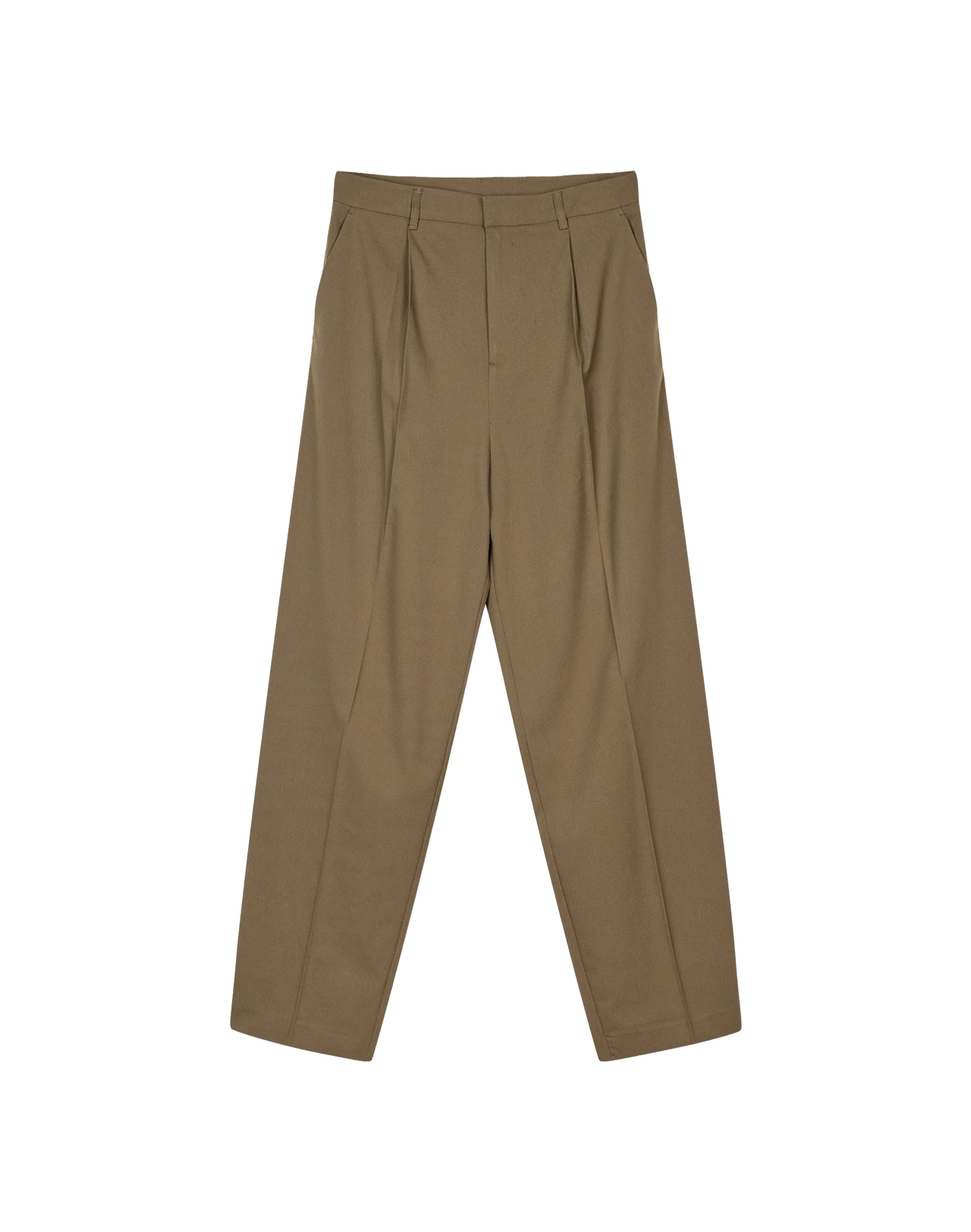 Mads Norgaard Soft Spring Maria Hose in Braun, Ansicht Frontal