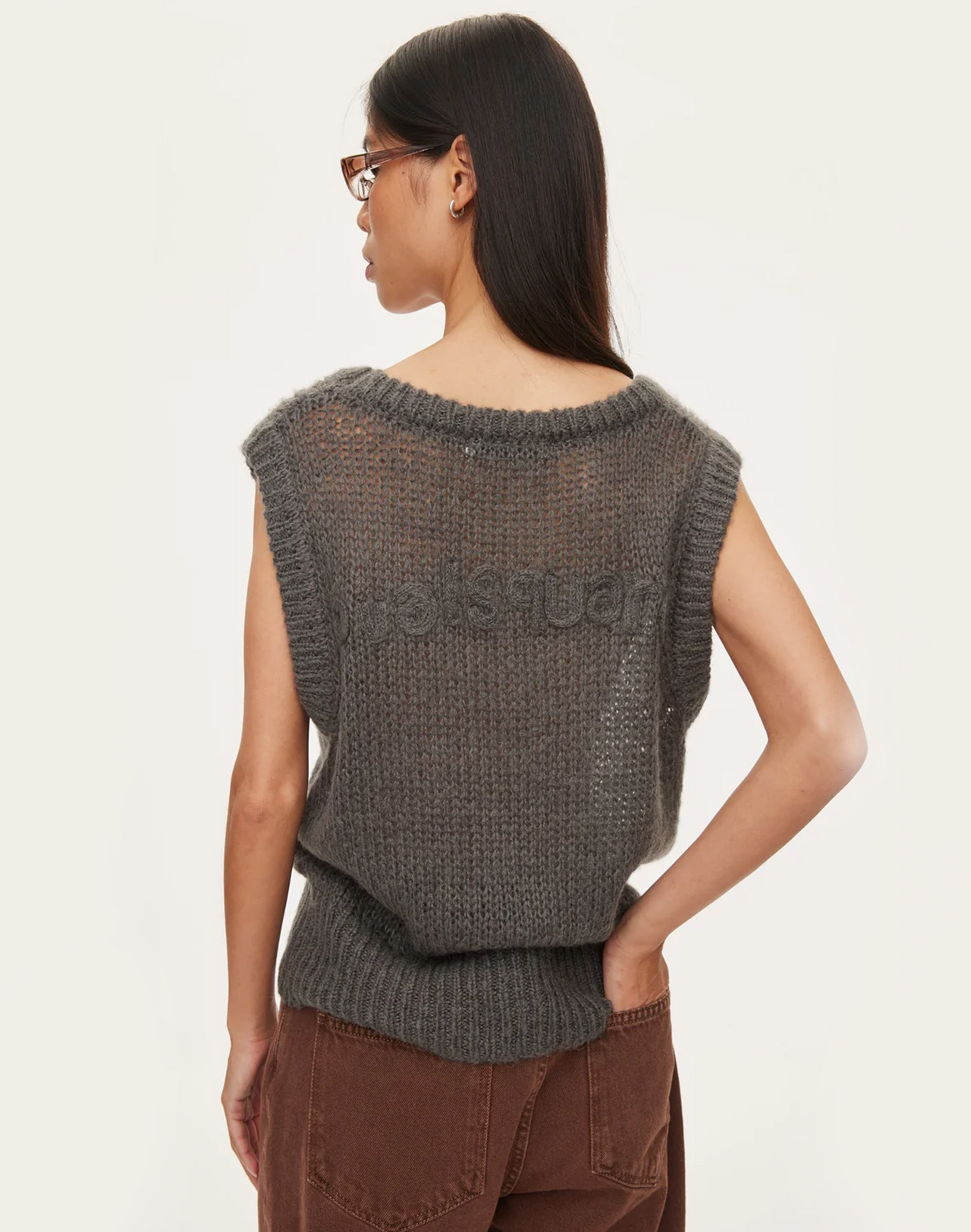 Light Strick-Pullunder