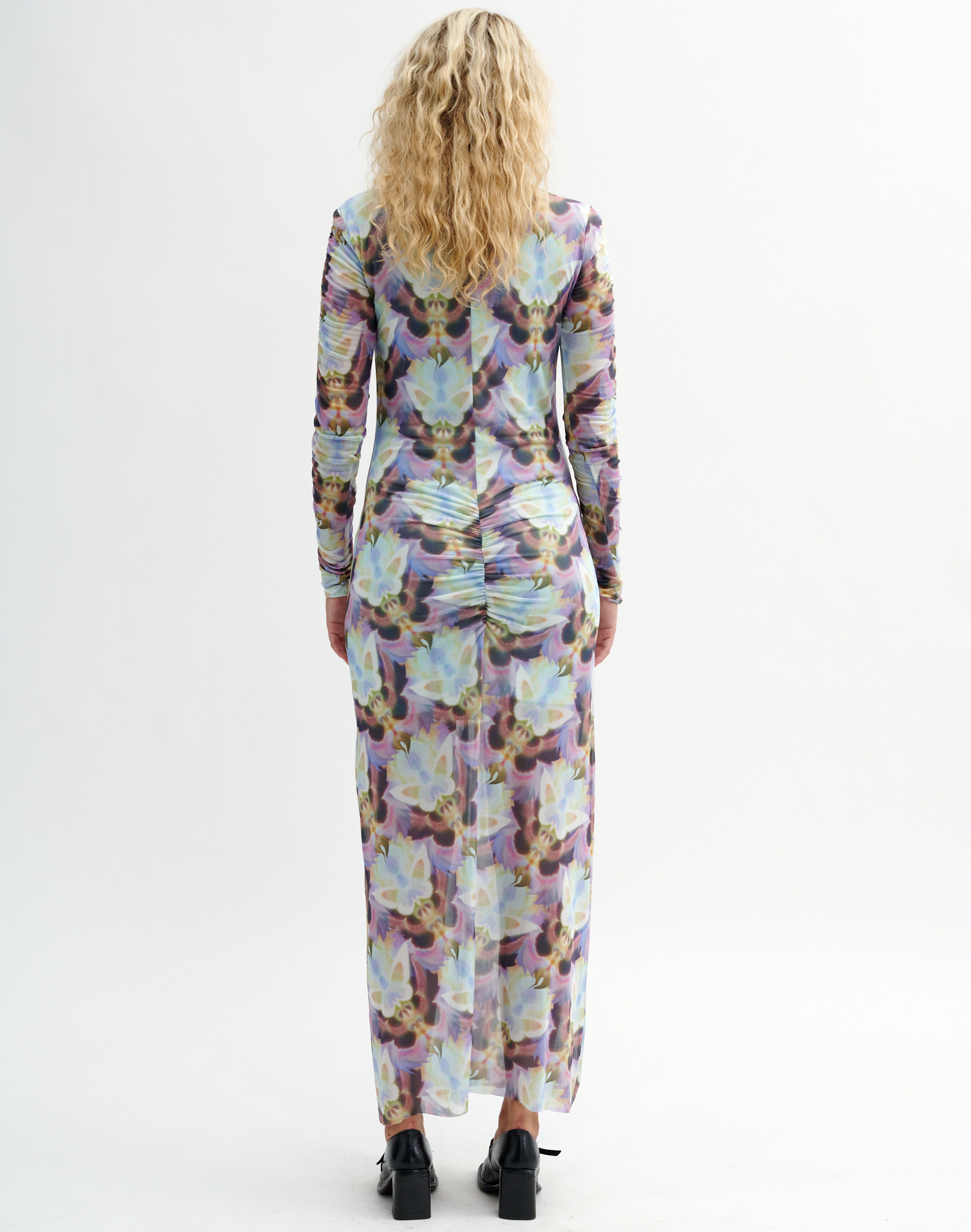 RESUME Althea Kleid in Multi Colour, Tragebild Hinten