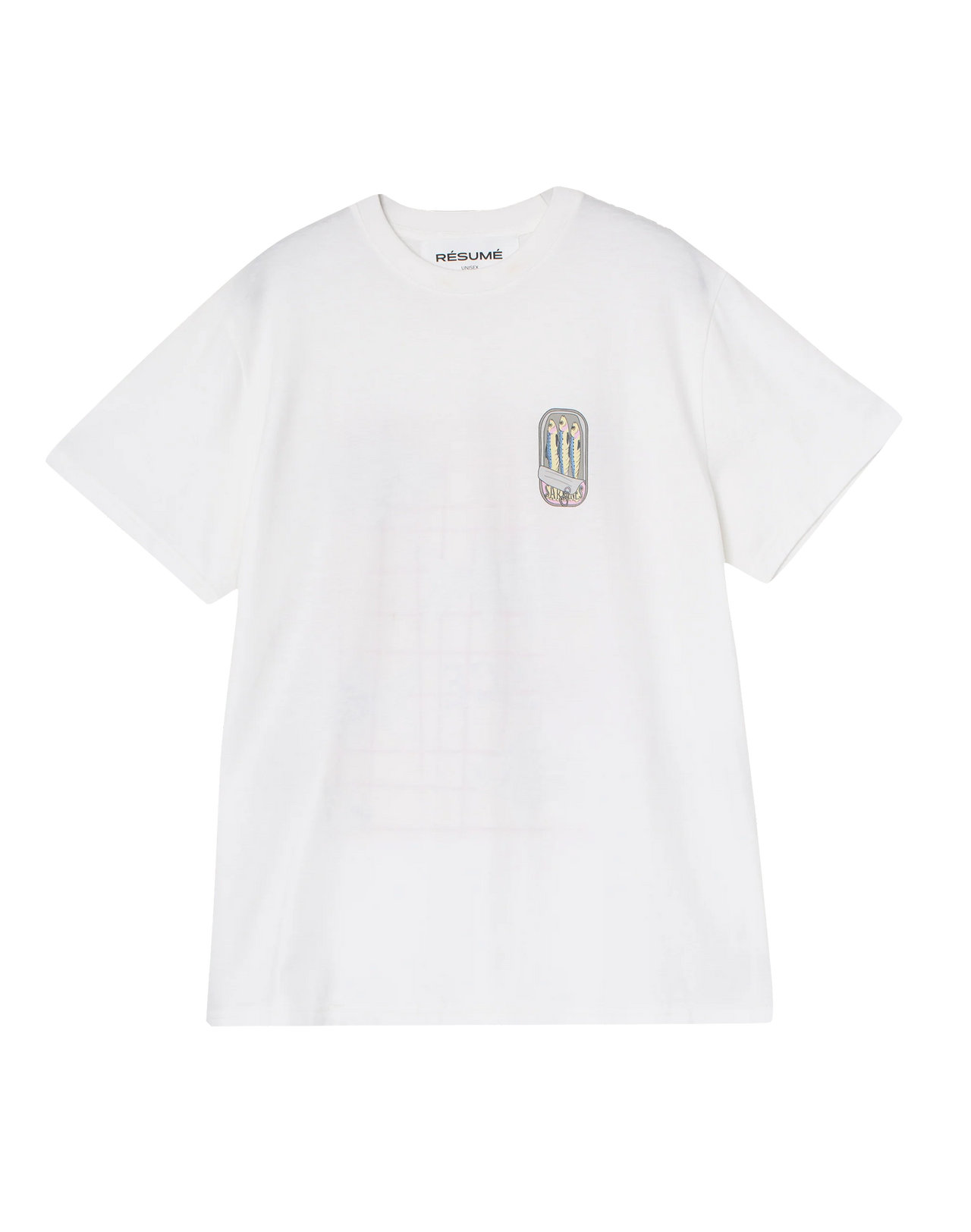 RESUME Beiru T-Shirt in Weiß, Ansicht Frontal