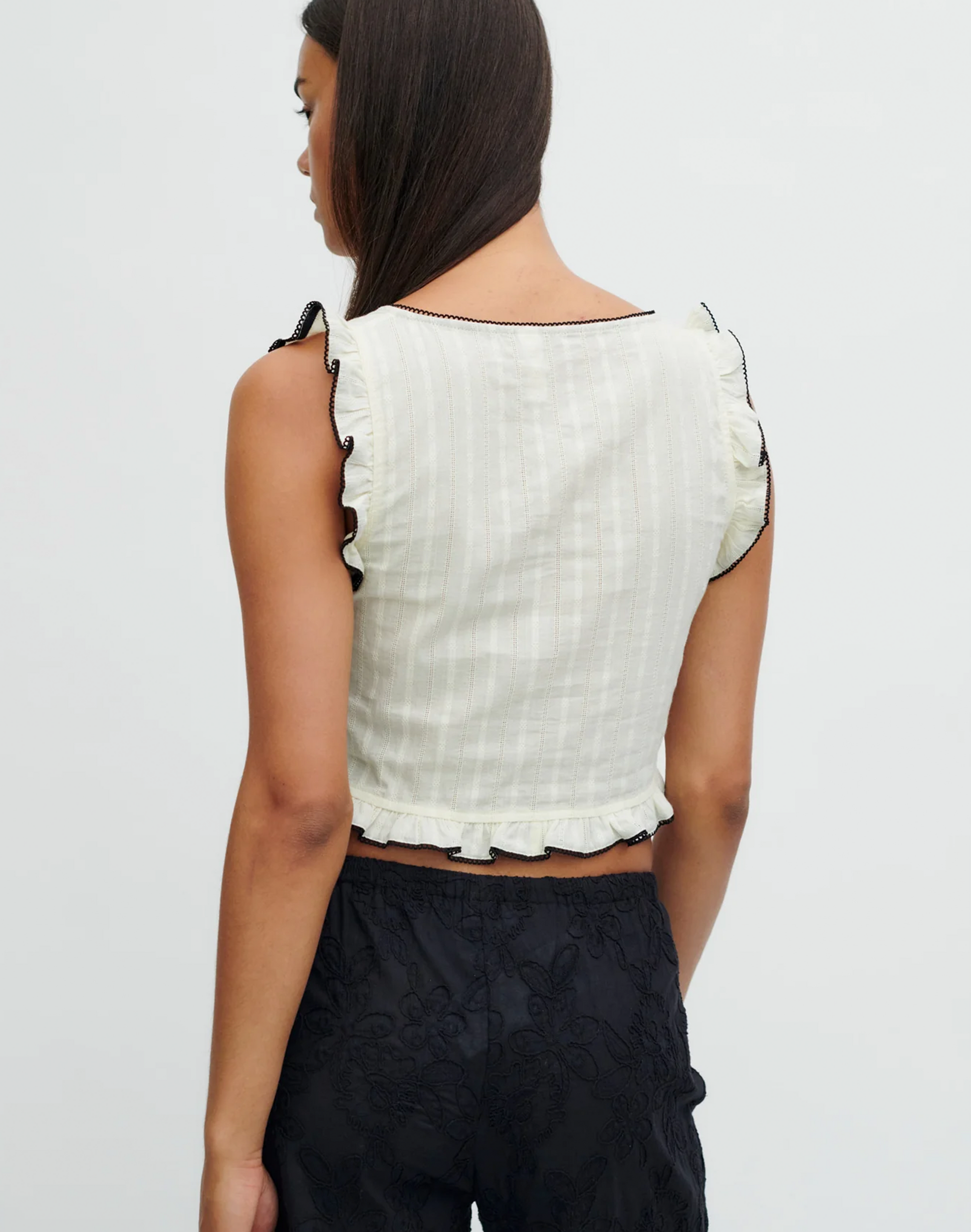 Resume Felia Top in Creme, Ansicht Hinten