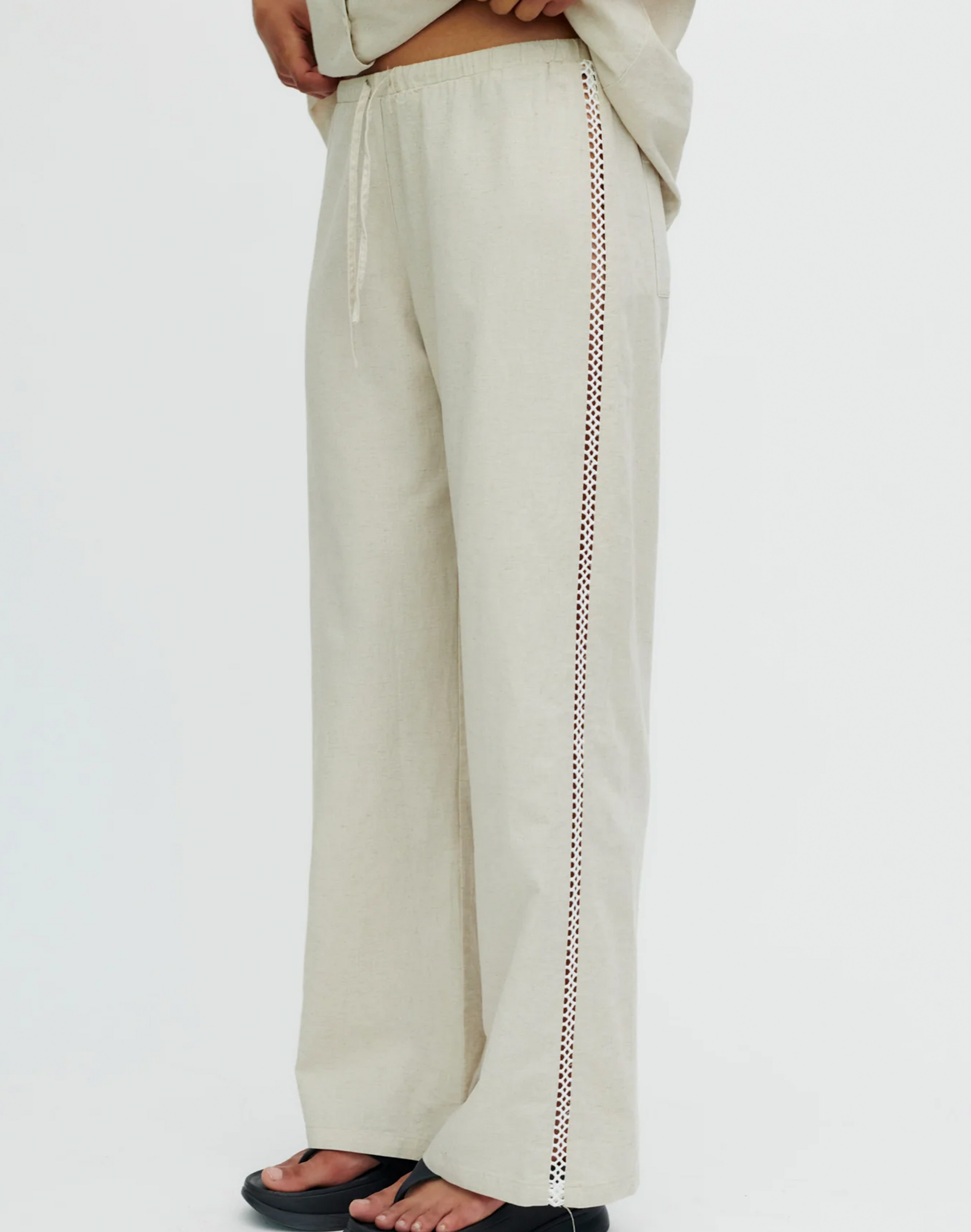 Resume Florence Hose in Creme, Ansicht Frontal