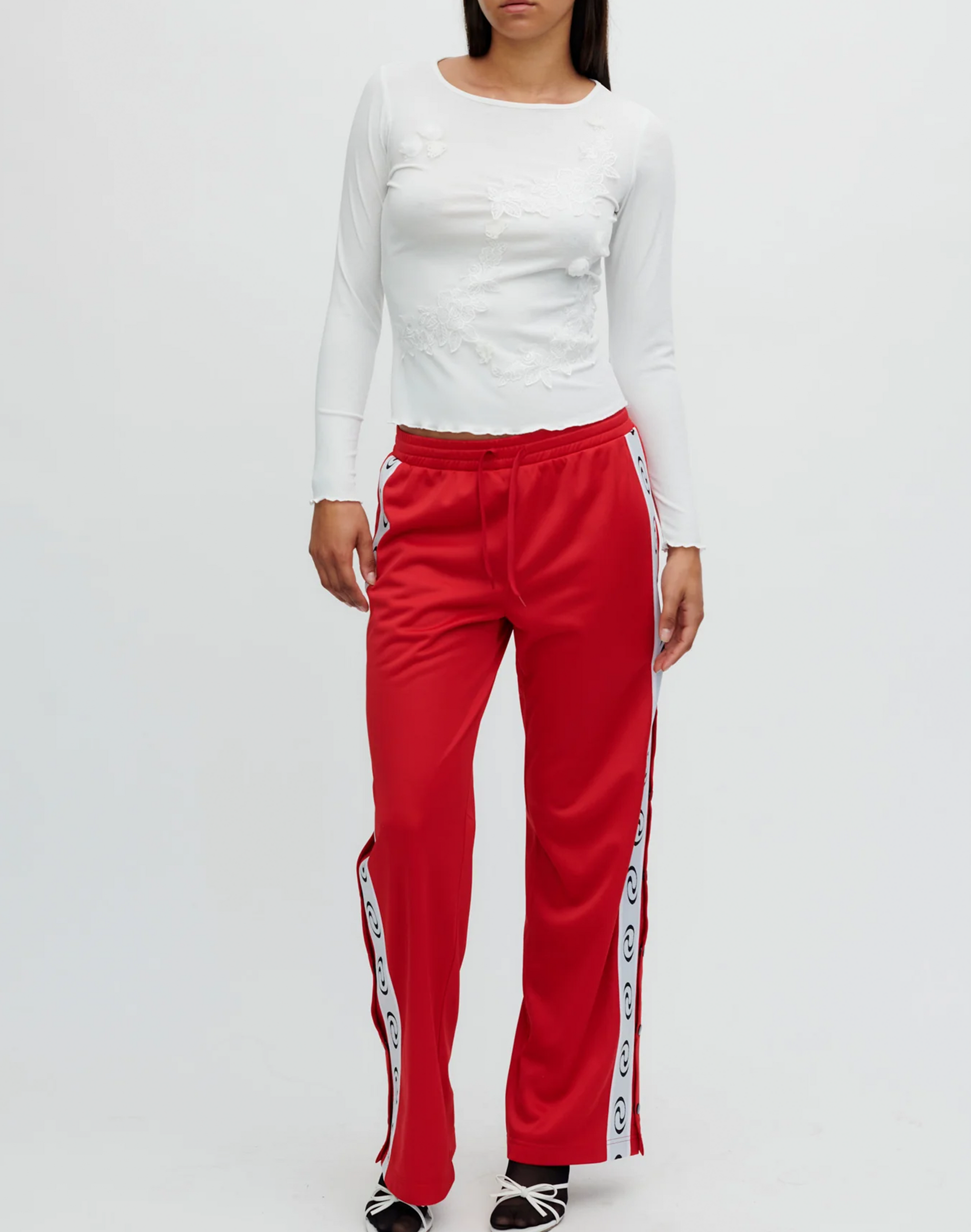 Resume Flynn Hose in Rot, Ansicht Frontal