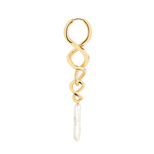 MARIA BLACK Tornado Ohrring, gold