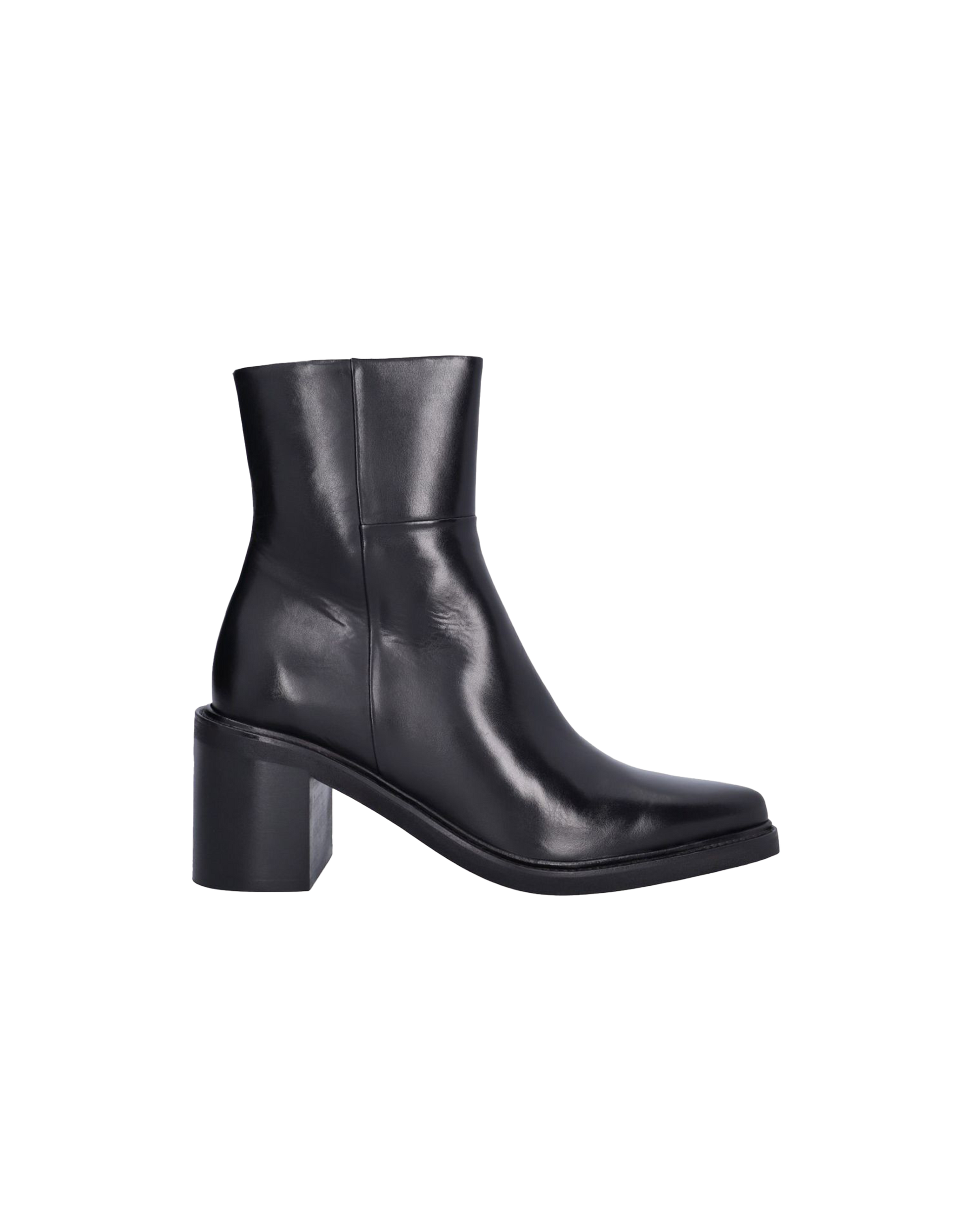 Billi Bi Black Calf Stiefelette in Schwarz, Ansicht Seite