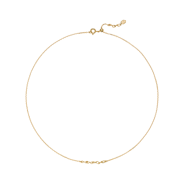 Maria Black Caria Halskette in gold, Ansicht vorne