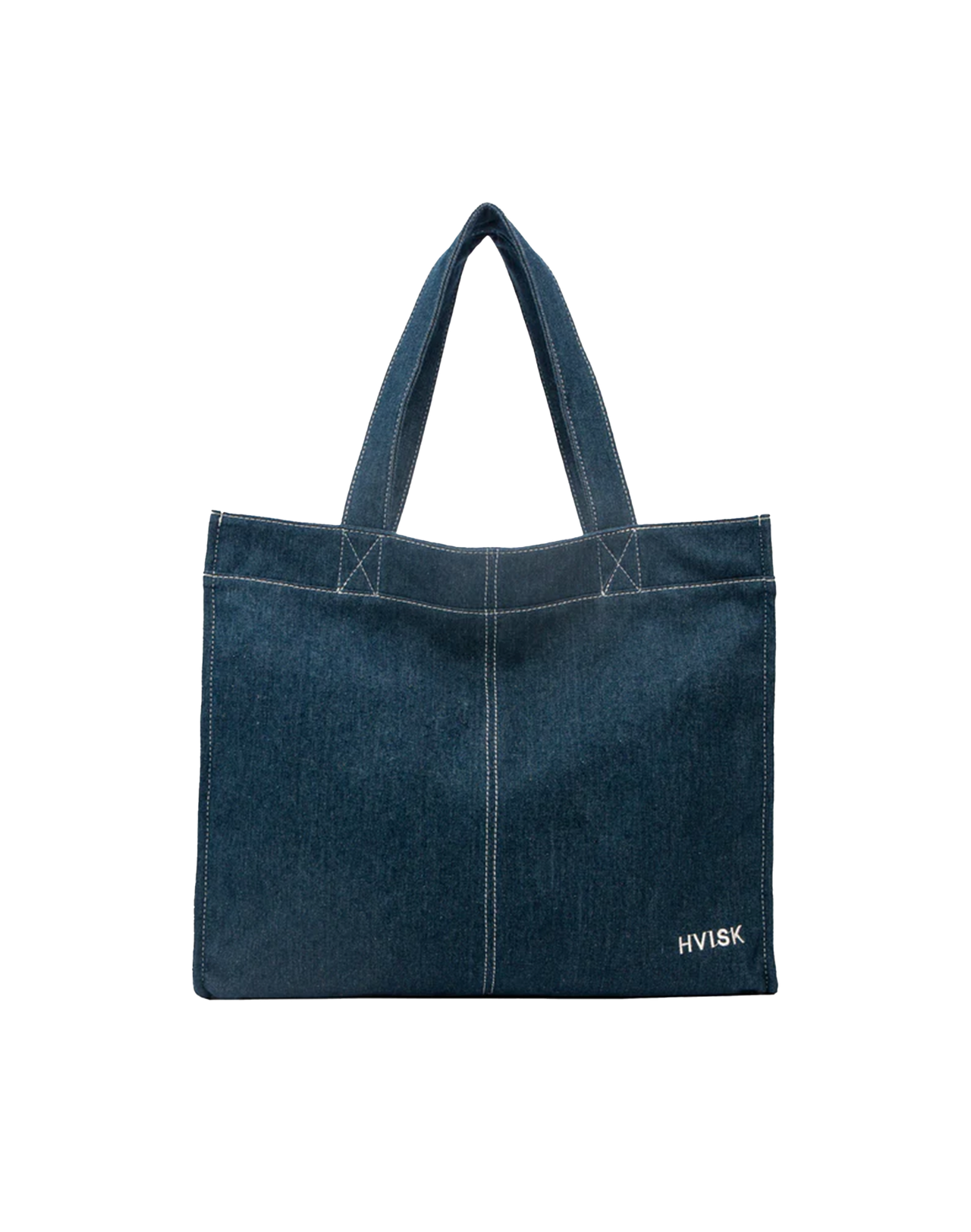 HVISK Cruise Denim Shopper, Ansicht Frontal