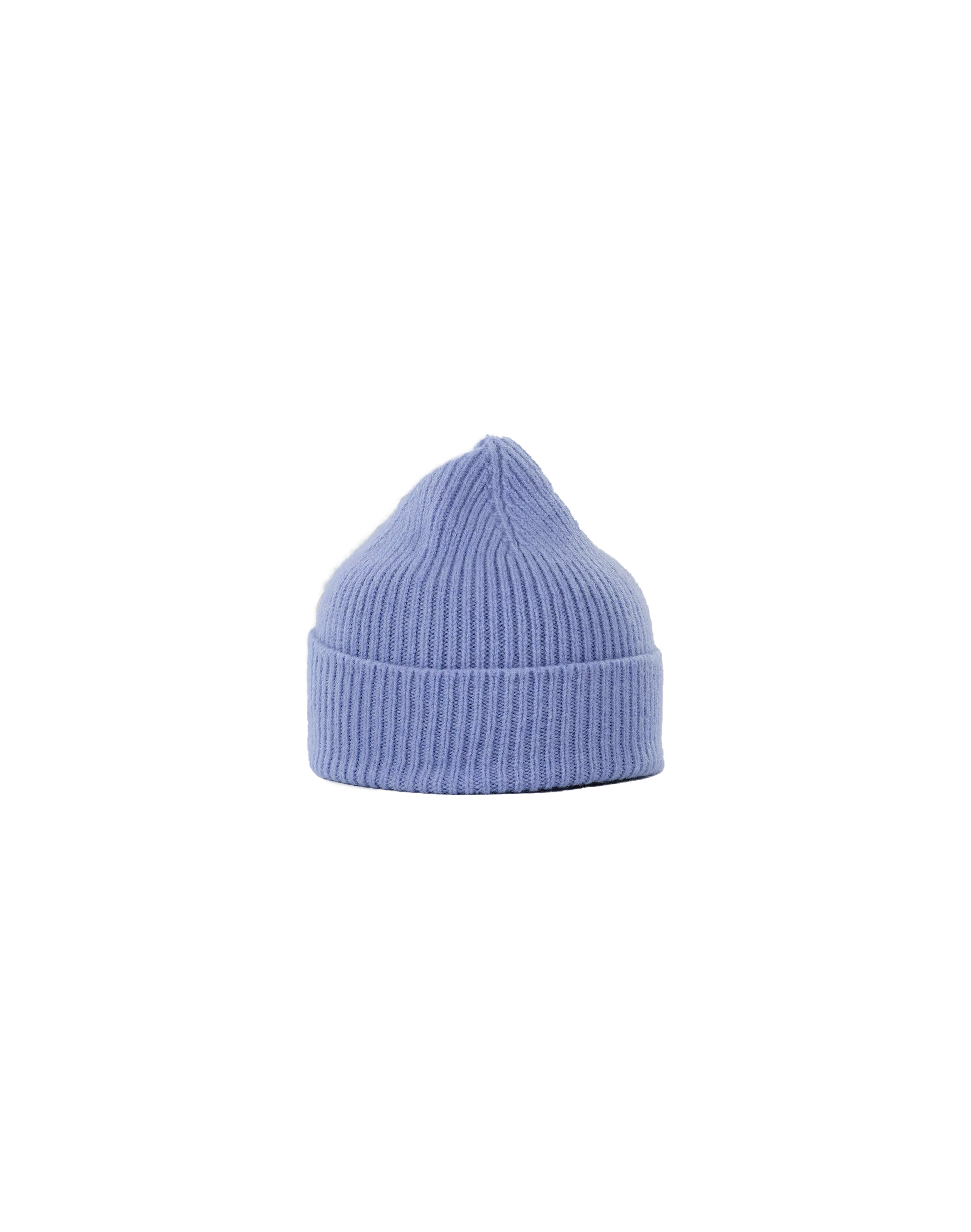 Le Bonnet Beanie in Light Blue, Ansicht Frontal