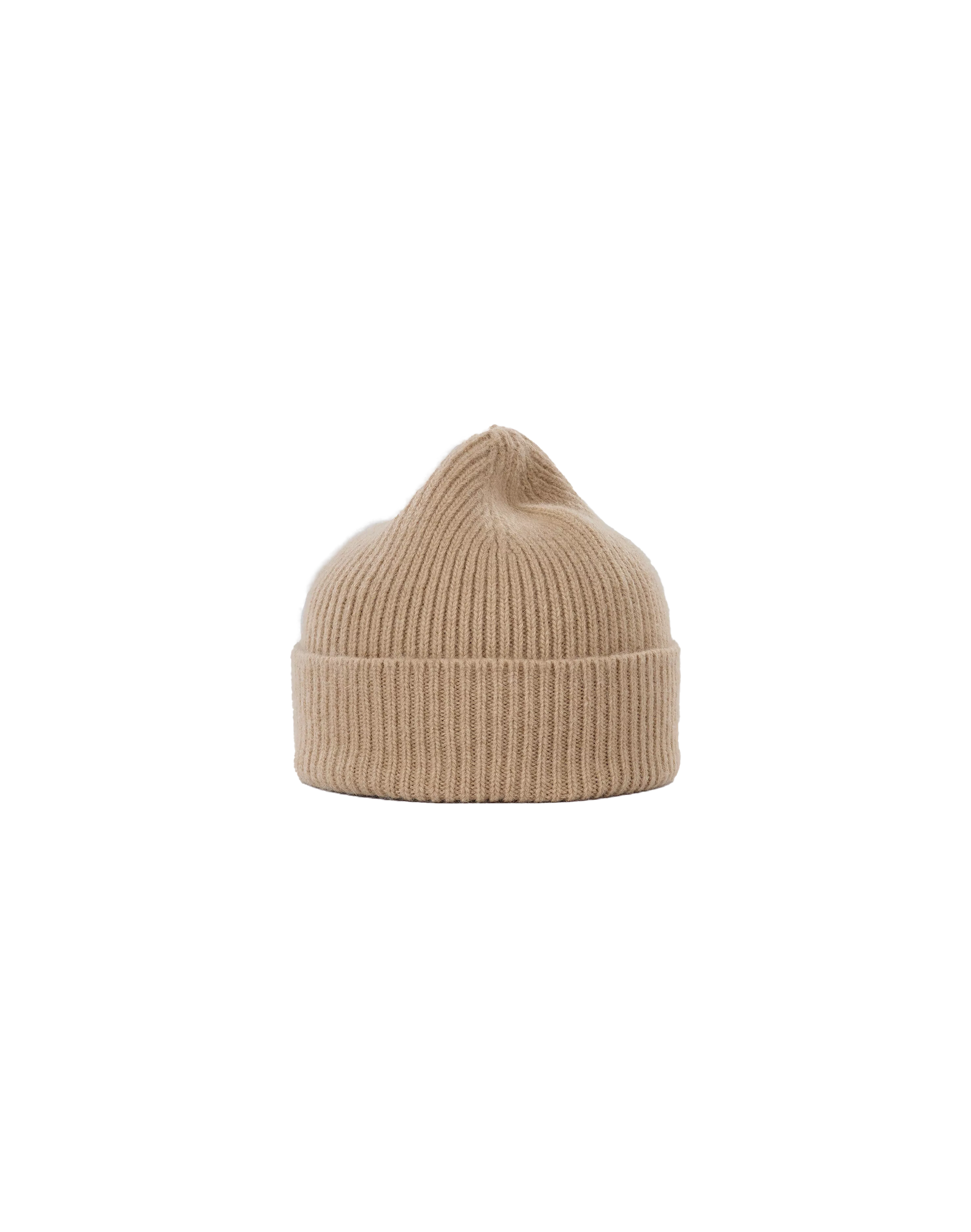 Le Bonnet Beanie in Sand, Ansicht Frontal