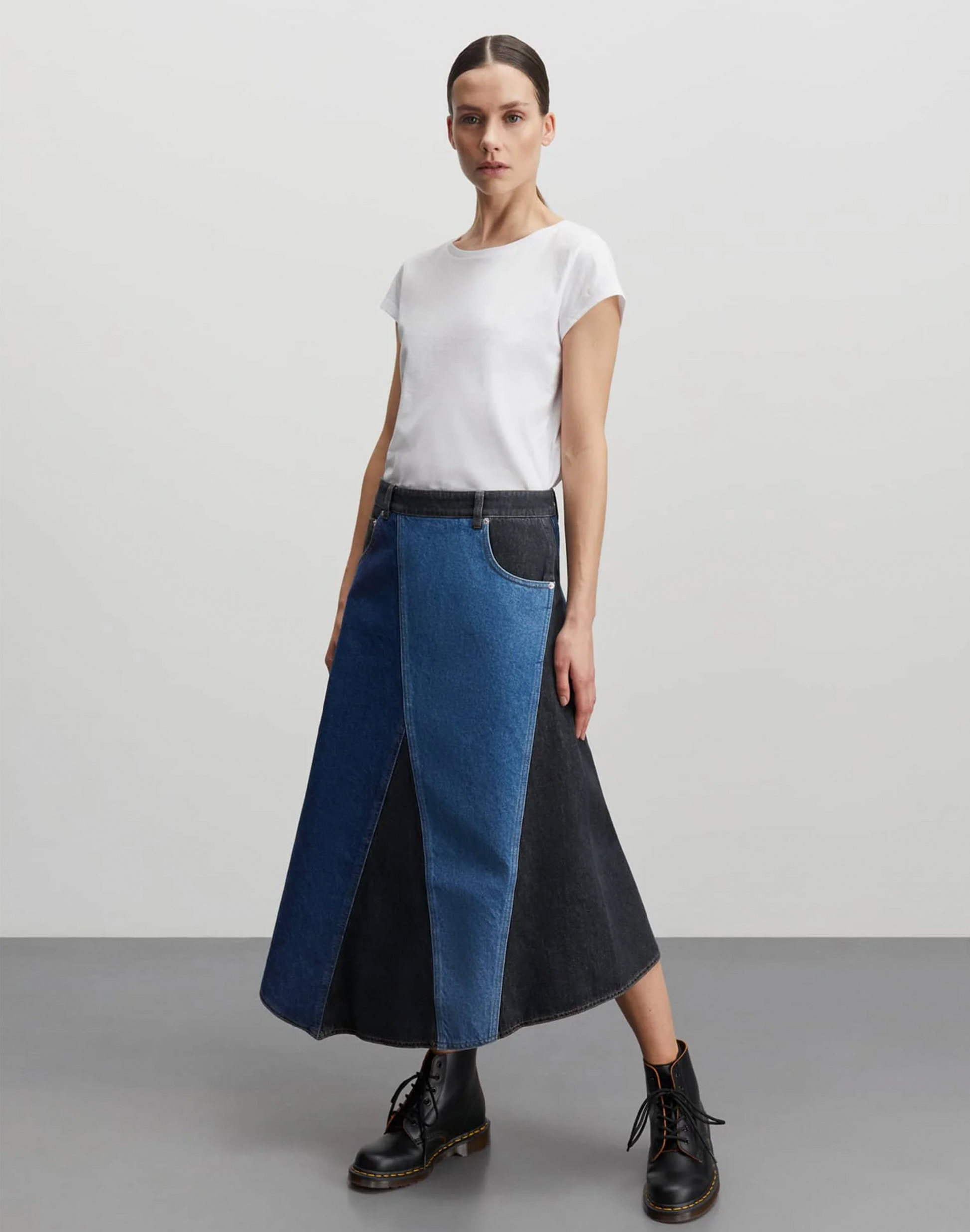 Mads Norgaard Patch Denim Rock, Ansicht Frontal