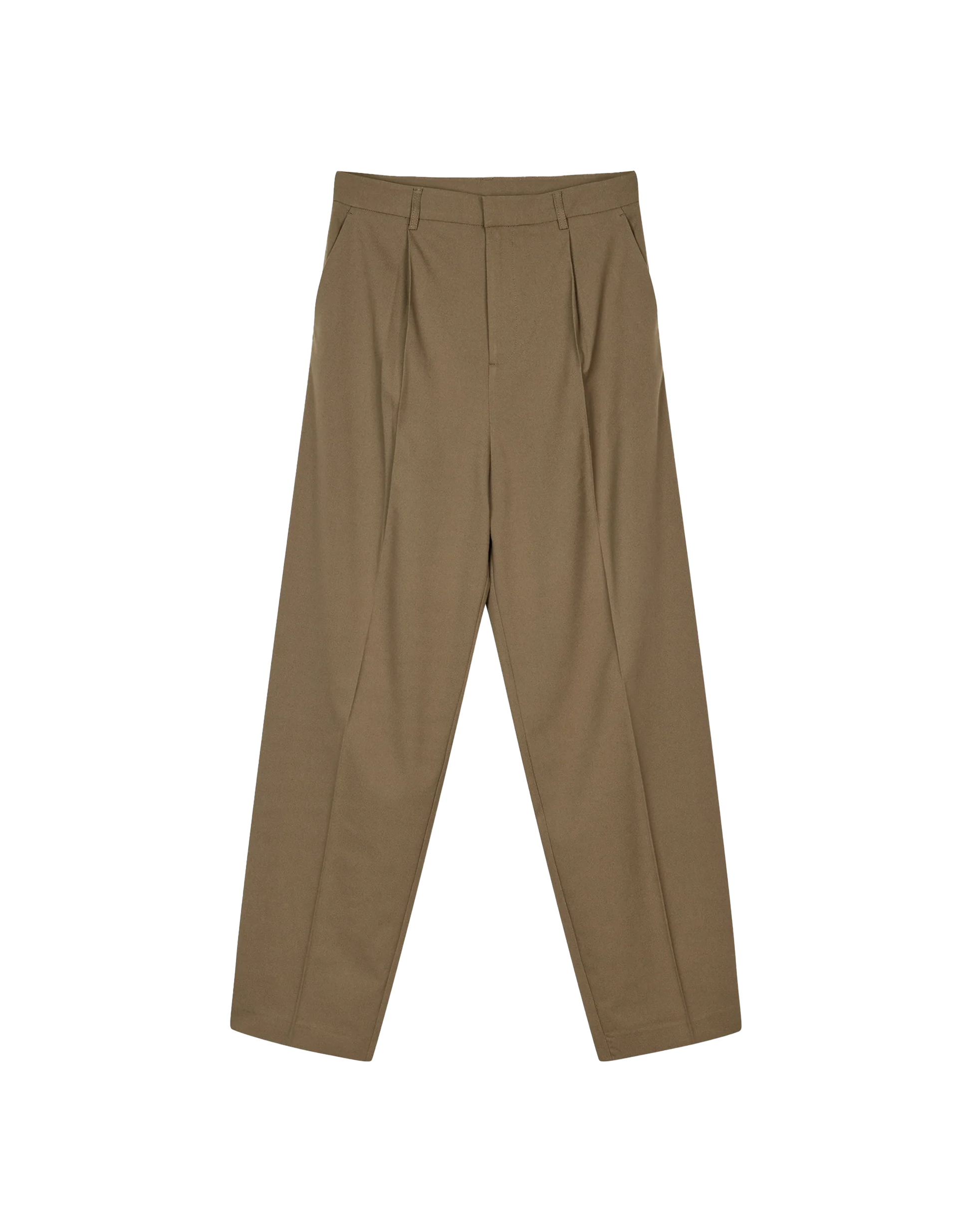 Mads Norgaard Soft Spring Maria Hose in Braun, Ansicht Frontal