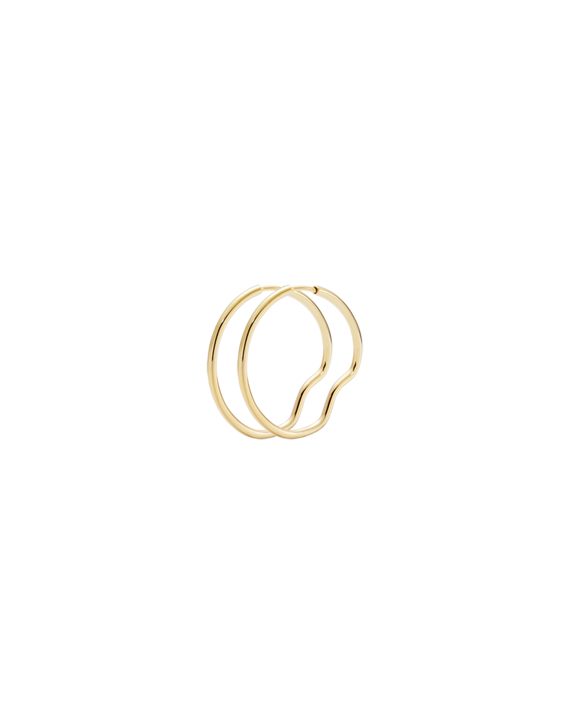 Maria Black Copenhagen Hoops in Gold