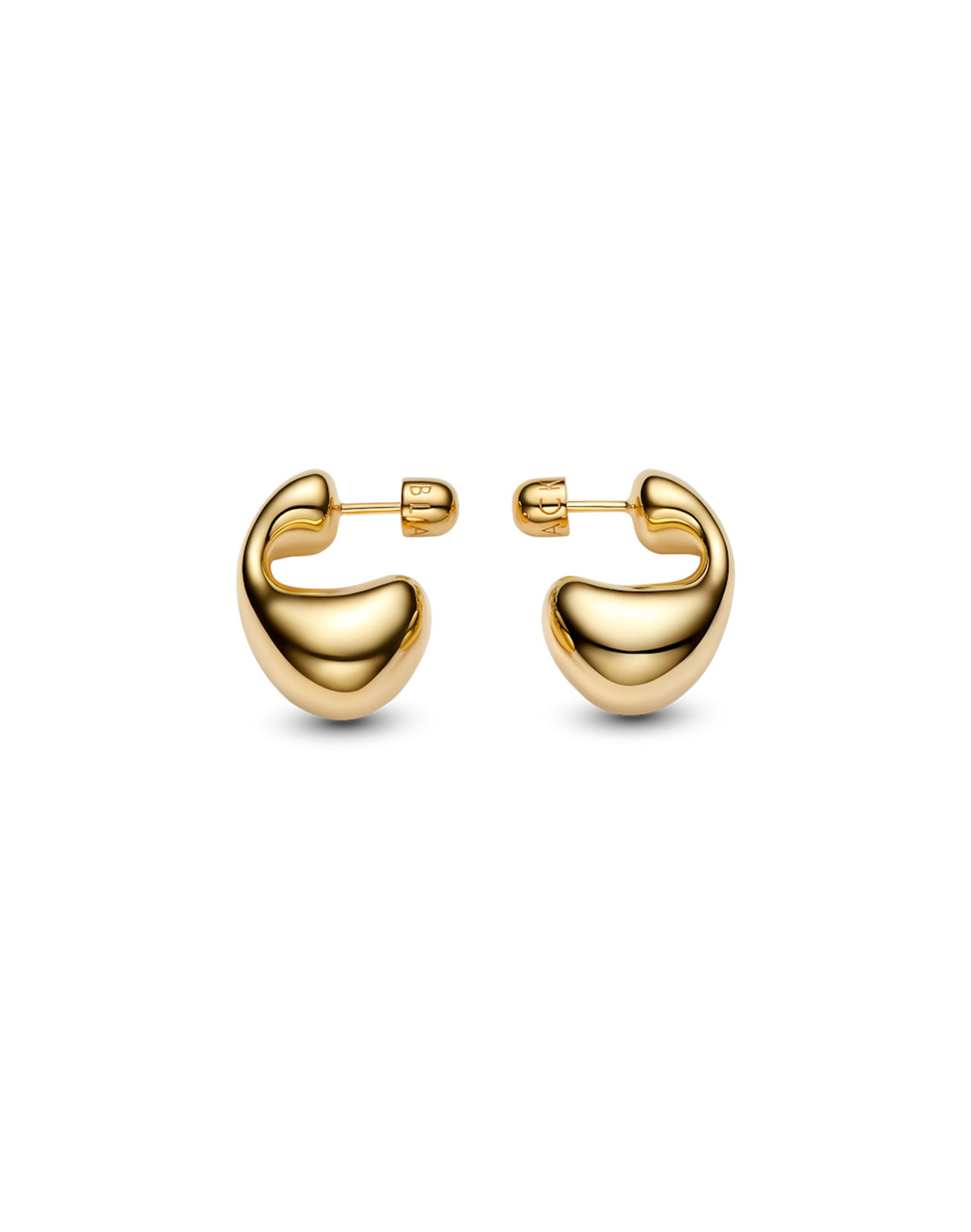 Dolphin Ohrringe Paar, gold
