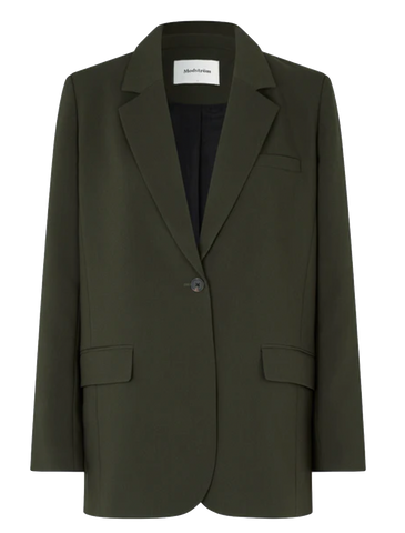 Modström Gale Blazer in dunkelgrün, Ansicht vorne