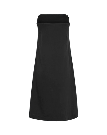 MODSTRÖM Sydney Tube Kleid in Schwarz, Ansicht Hinten