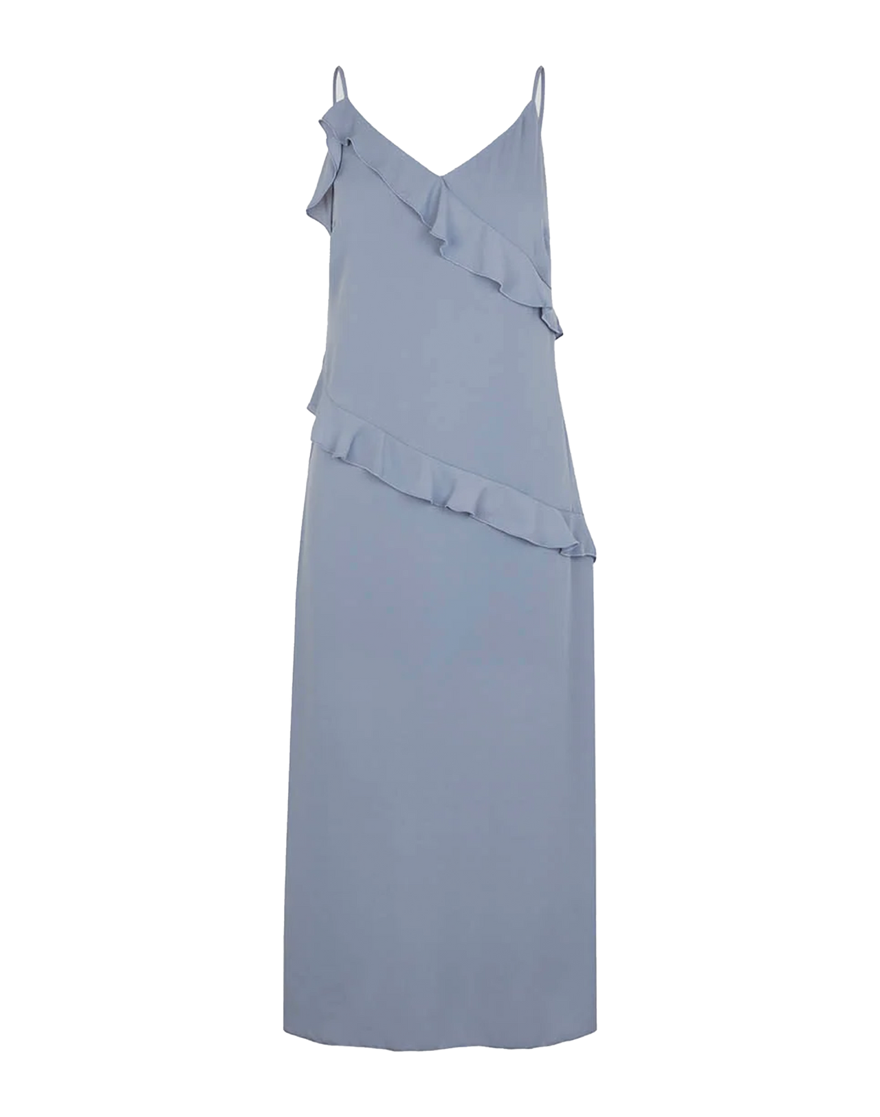 MODSTRÖM Halima Kleid in Silver Bullet, Ansicht Frontal