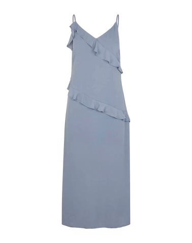 MODSTRÖM Halima Kleid in Silver Bullet, Ansicht Frontal