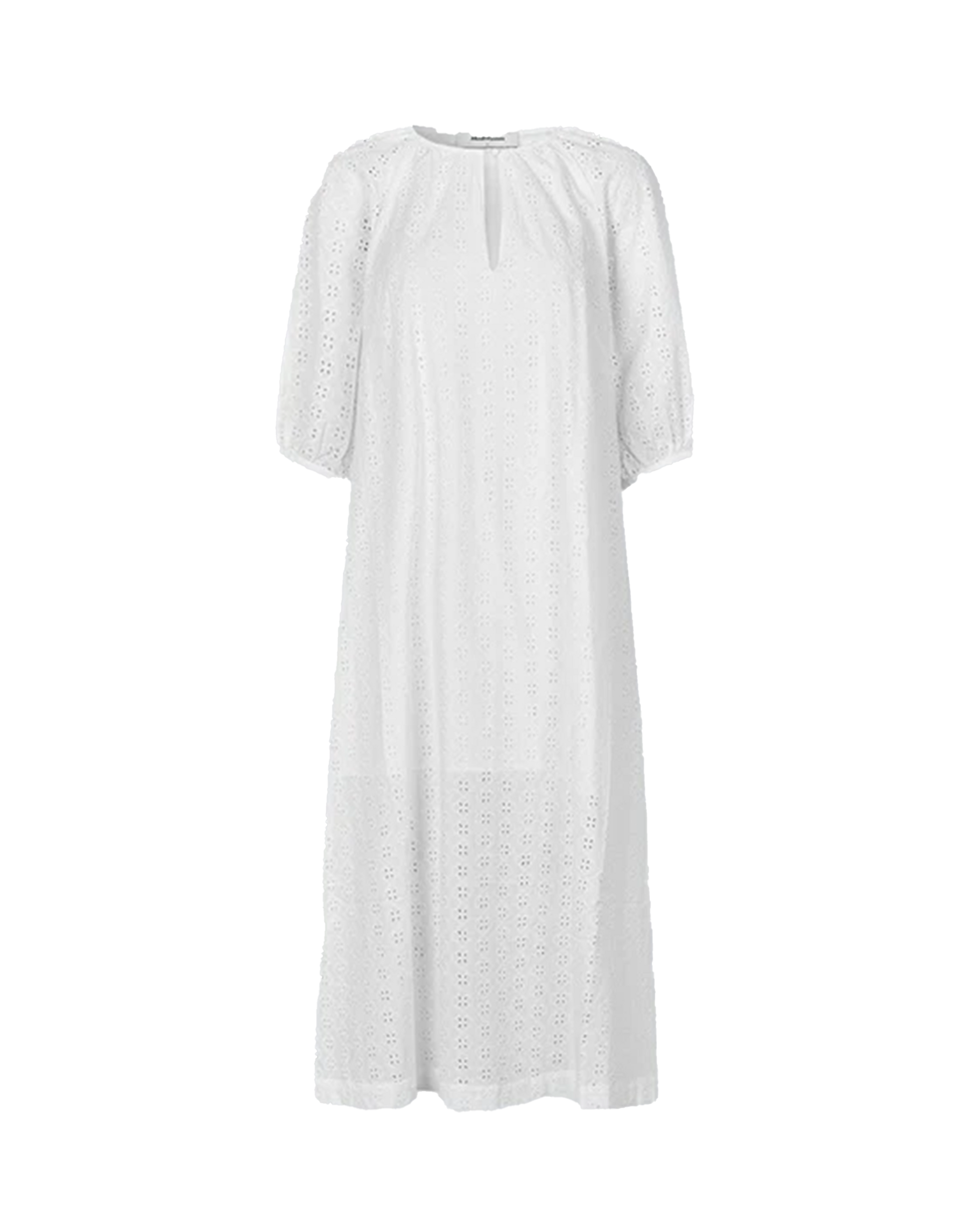 MODSTRÖM IrsaMD Kleid in Weiß, Ansicht Frontal