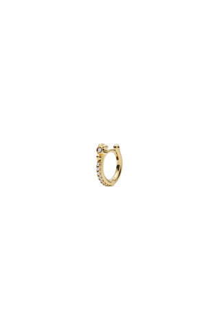 Maria Black Magnolie Huggie 8 in Gold