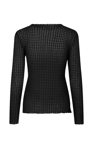 Modström Genier Top in Schwarz, Ansicht Back