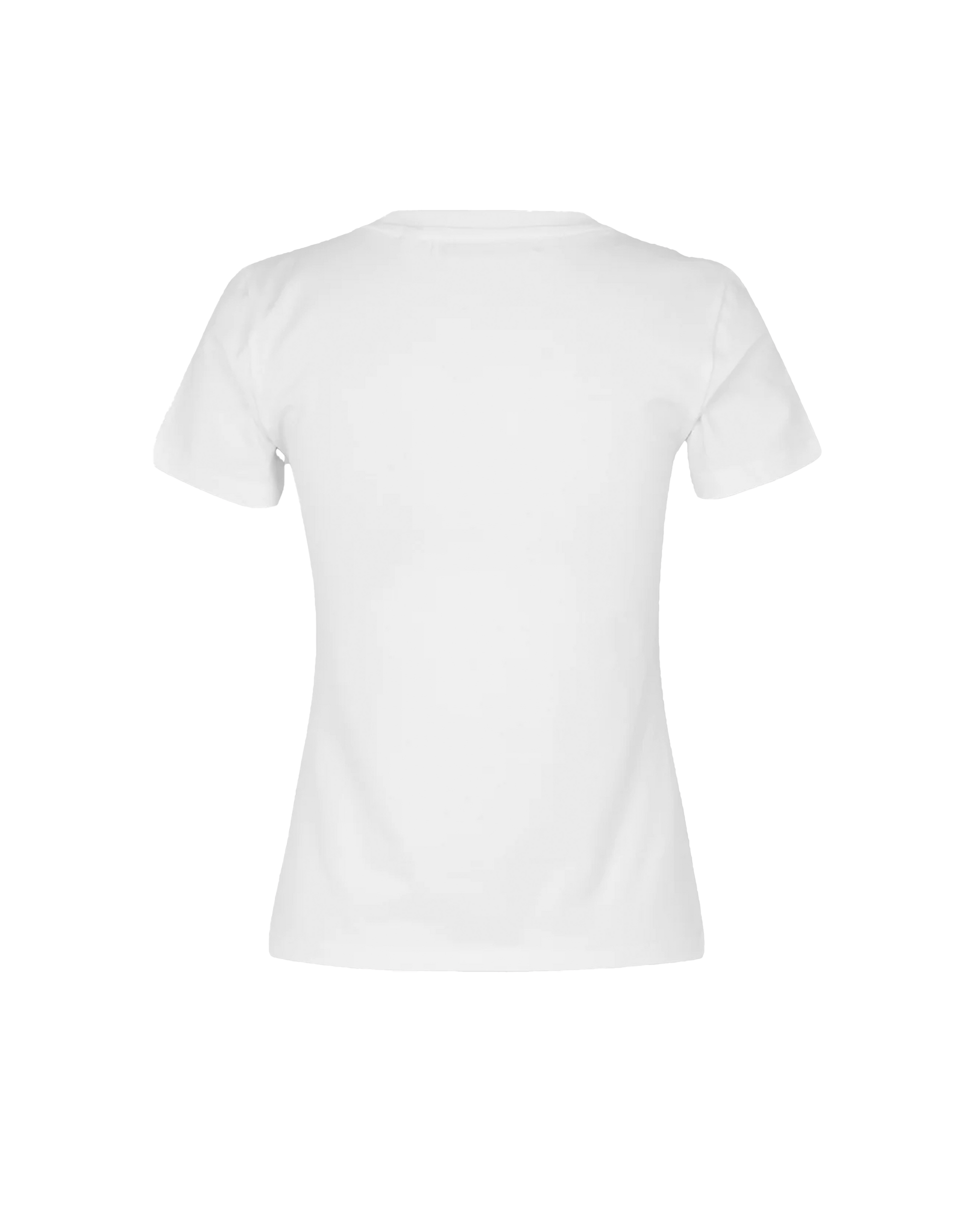 OVAL SQUARE Bella T-Shirt in Weiß, Hinten