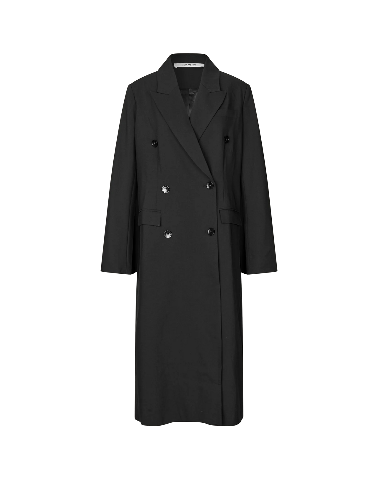 Yoko Blazer Mantel, Schwarz