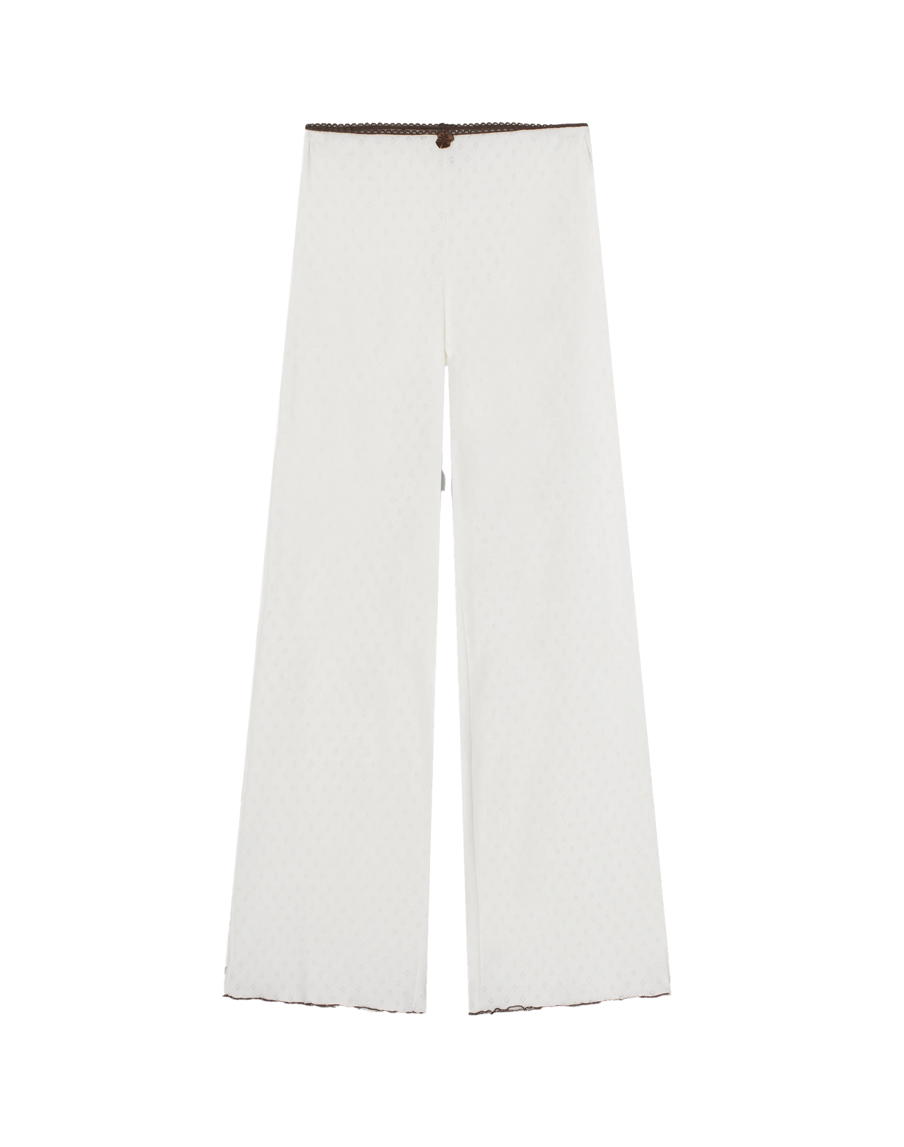 Resume Pointelle Hose in Creme 