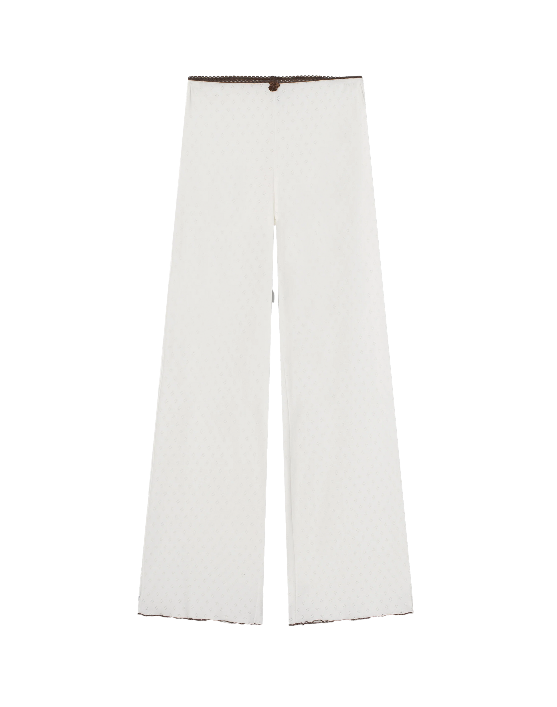 Resume Pointelle Hose in Creme 