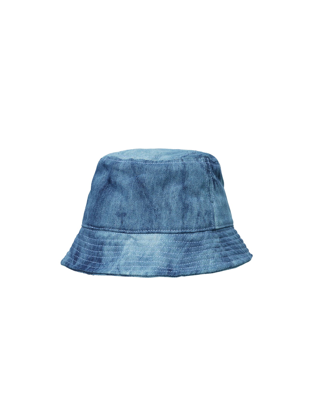 SAMSOE SAMSOE Sabetty Bucket Hut in Denim Blau, Ansicht Frontal