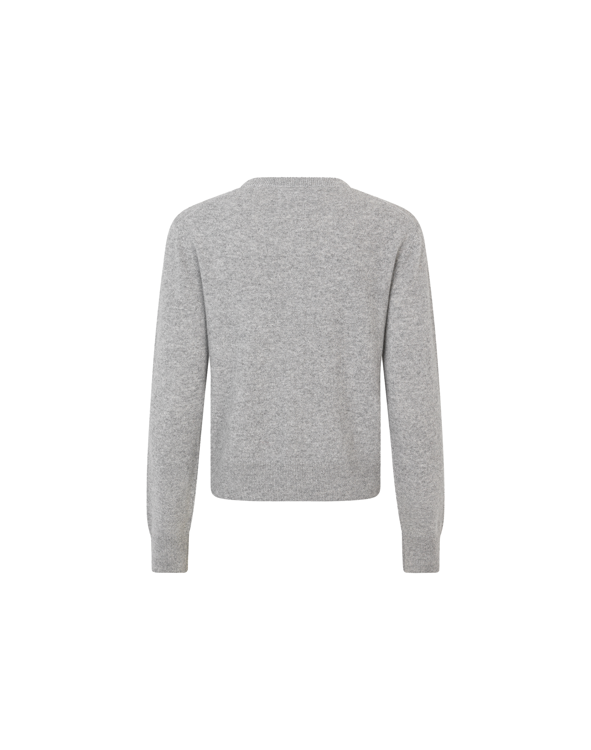 Samsoe Samsoe Saboston Cardigan in Grau, Ansicht Hinten