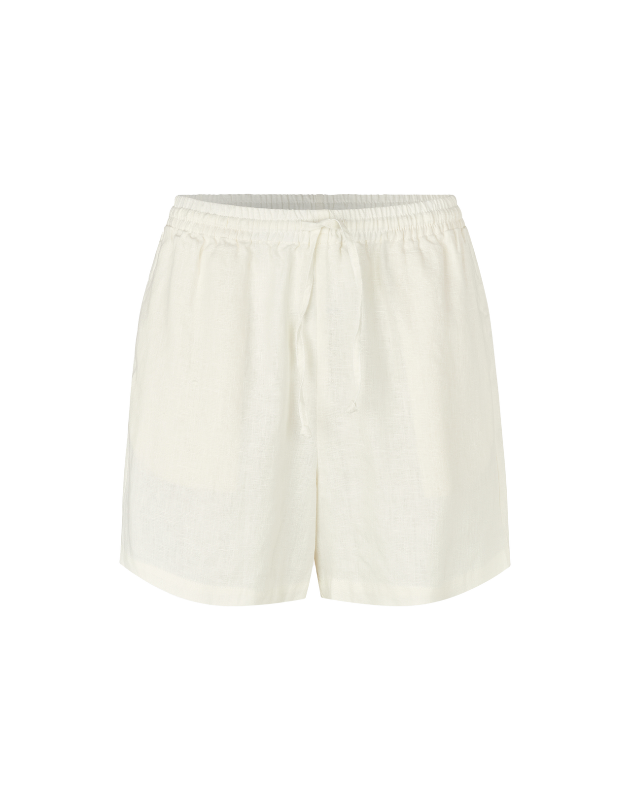 SAMSOE SAMSOE Maren Shorts in Weiß, Ansicht Frontal