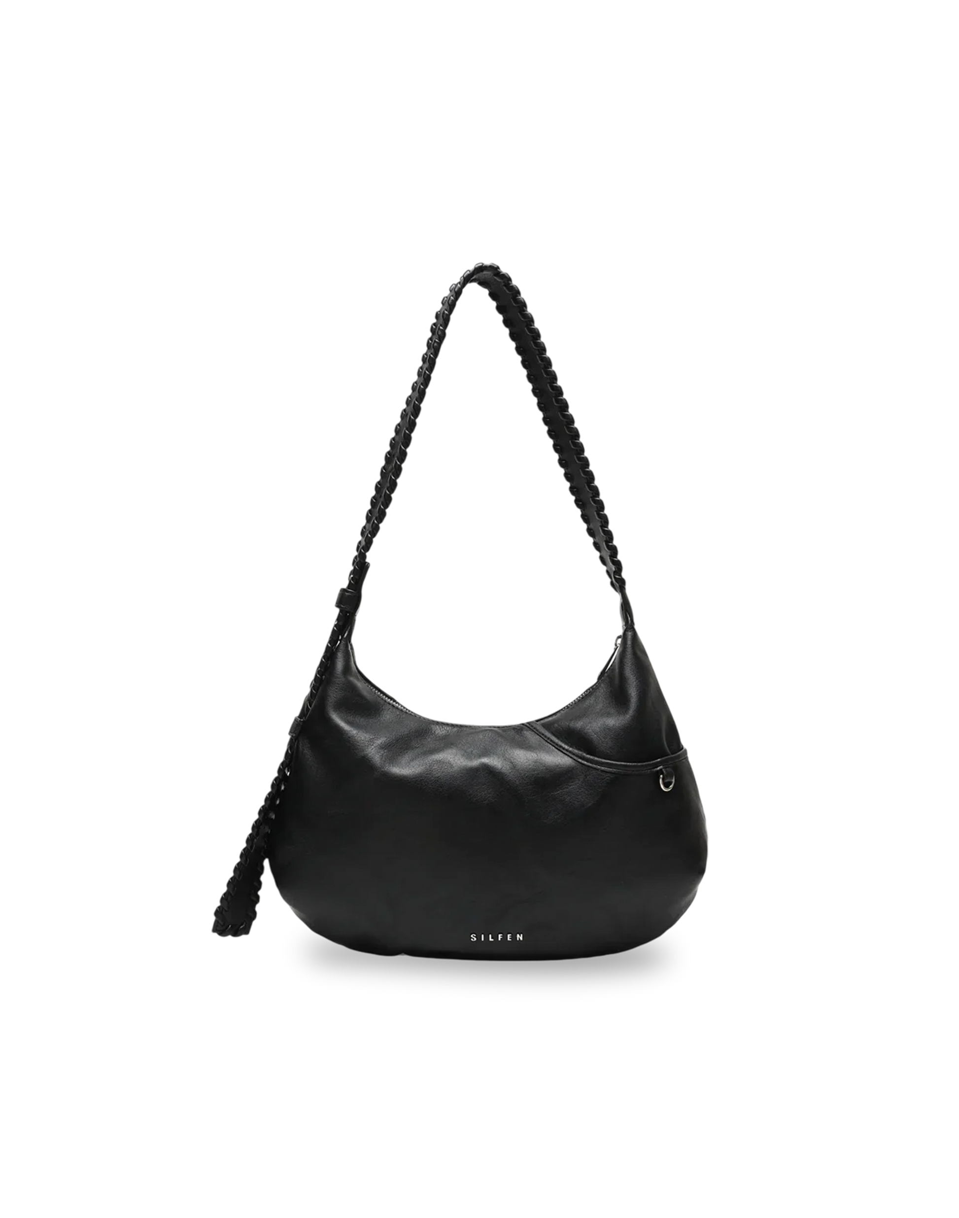 Silfen Debbie Tasche in Schwarz, Ansicht Frontal