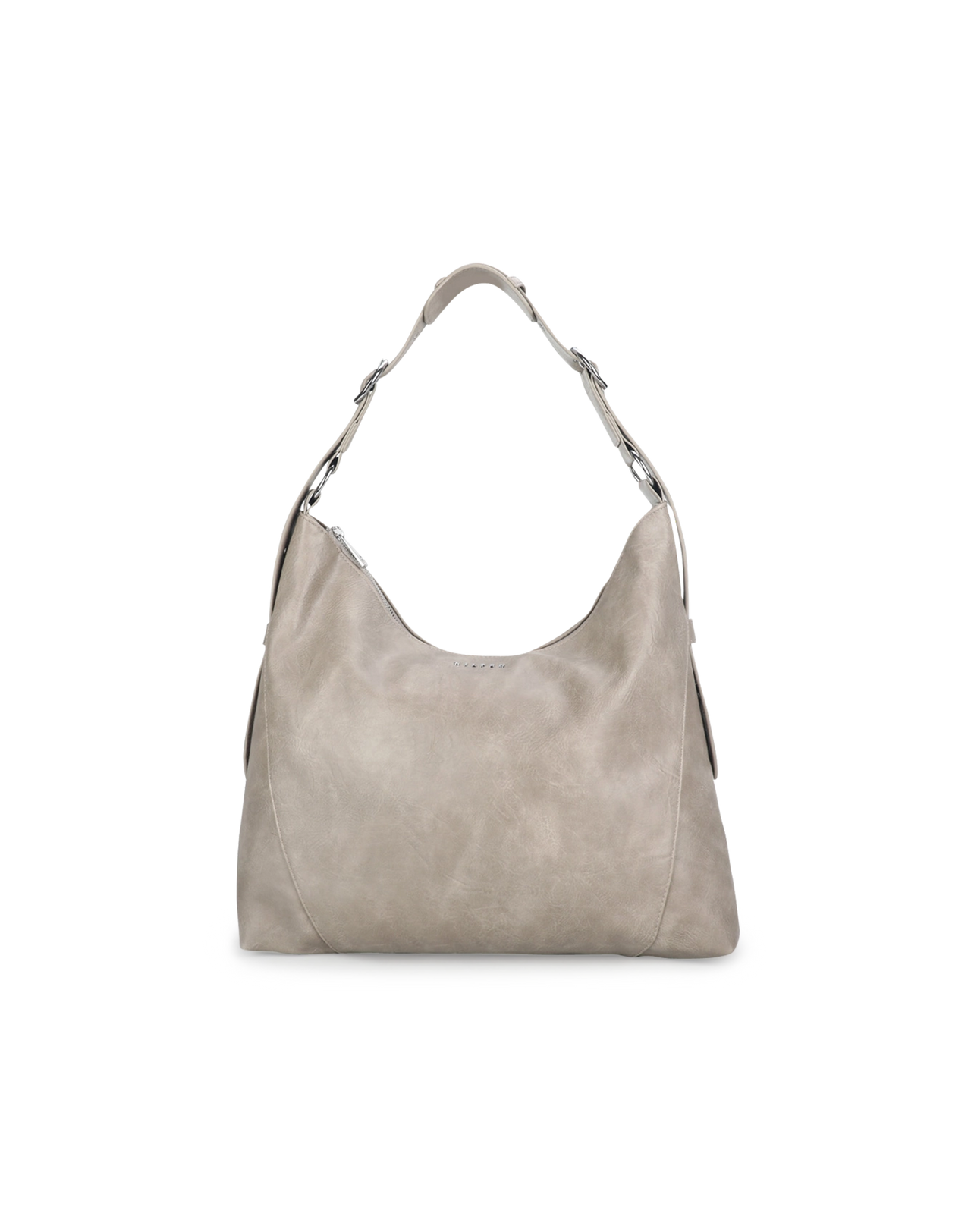 Silfen Ellie Crossybody Tasche in Grau, Ansicht Frontal