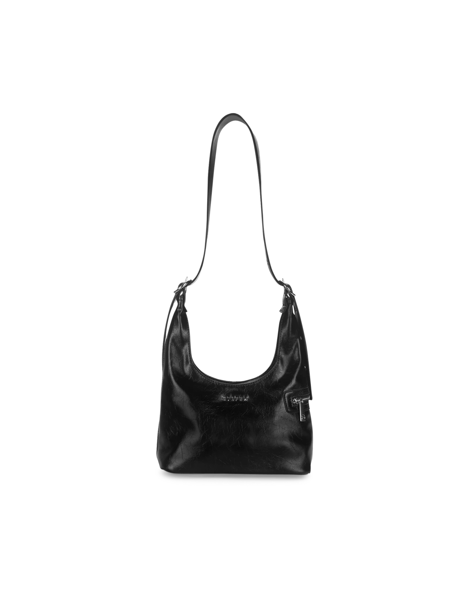 Silfen Lotta Tasche in Schwarz, Ansicht Frontal