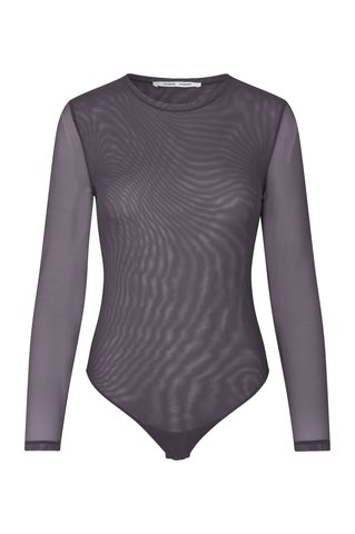 Samsoe Samsoe Bella Body in Grau, Ansicht Frontal