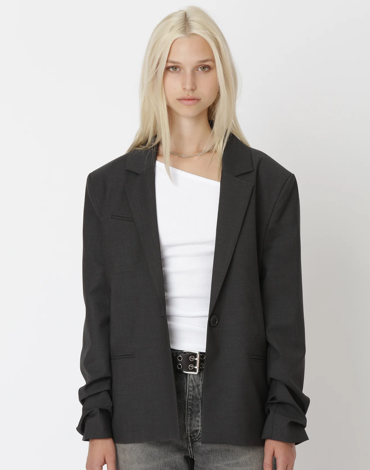 Anina Blazer, dark grey