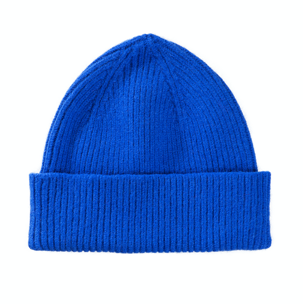 LE BONNET Beanie, Royal Blau