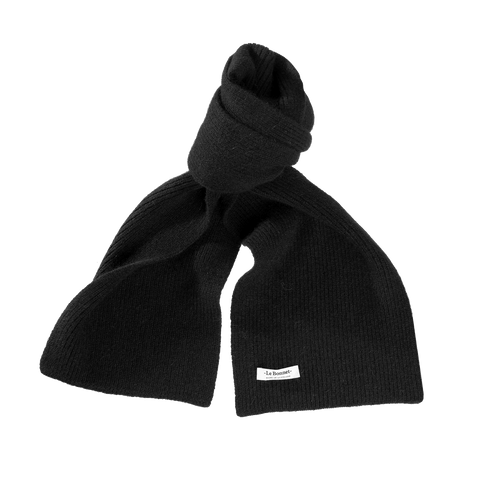 LE BONNET Schal, Schwarz / Onyx